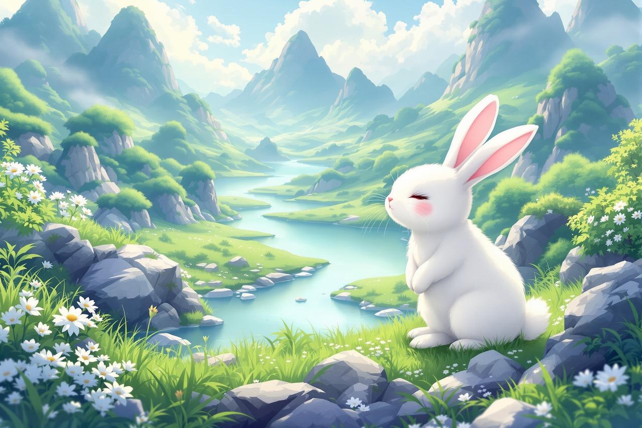 AO短剧网 - 绿水青山·月兔生态记 AO短剧网政企案例 - 绿水青山·月兔生态记